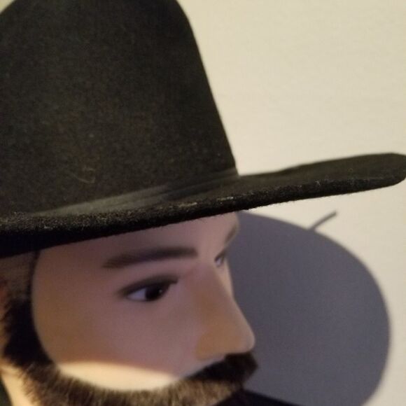 EXPRESS RIDERS COWBOY WESTERN HAT YOUTH LARGE USA MADE 100% WOOL - Picture 7 of 11